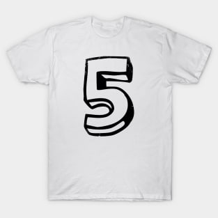 Number 5 T-Shirt